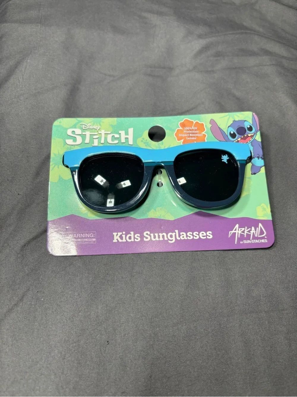 New Disney Stitch Kids Blue Sunglasses by Arkaid